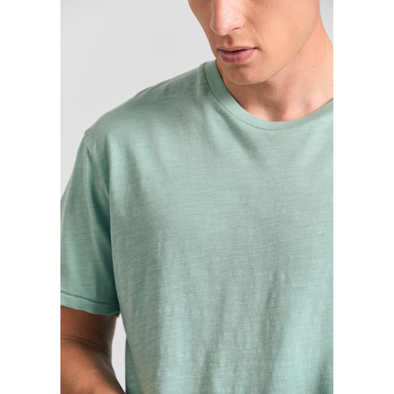 Βαμβακερό t-shirt με κεντημένο logo Garage 55.