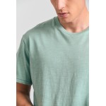 Βαμβακερό t-shirt με κεντημένο logo Garage 55.