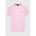 Βαμβακερό t-shirt με τσέπη στο στήθος