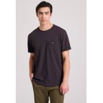 Βαμβακερό t-shirt με τσέπη στο στήθος