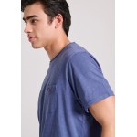 Βαμβακερό t-shirt με τσέπη στο στήθος
