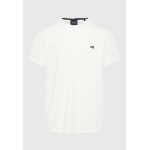 Βαμβακερό t-shirt με τσέπη στο στήθος