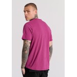 Βαμβακερό t-shirt με τσέπη στο στήθος