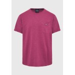 Βαμβακερό t-shirt με τσέπη στο στήθος