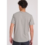 Βαμβακερό t-shirt με τσέπη στο στήθος