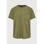 Βαμβακερό t-shirt με τσέπη στο στήθος Βαμβακερό t-shirt με τσέπη στο στήθος