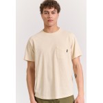 Βαμβακερό t-shirt με τσέπη στο στήθος Βαμβακερό t-shirt με τσέπη στο στήθος