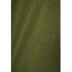 Βαμβακερό t-shirt με τσέπη στο στήθος