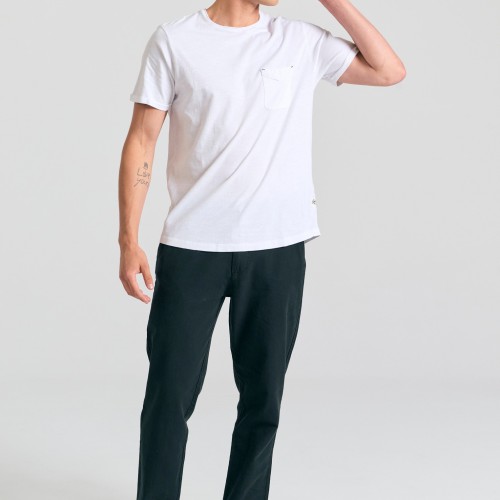Βαμβακερό t-shirt με τσέπη στο στήθος Garage 55.