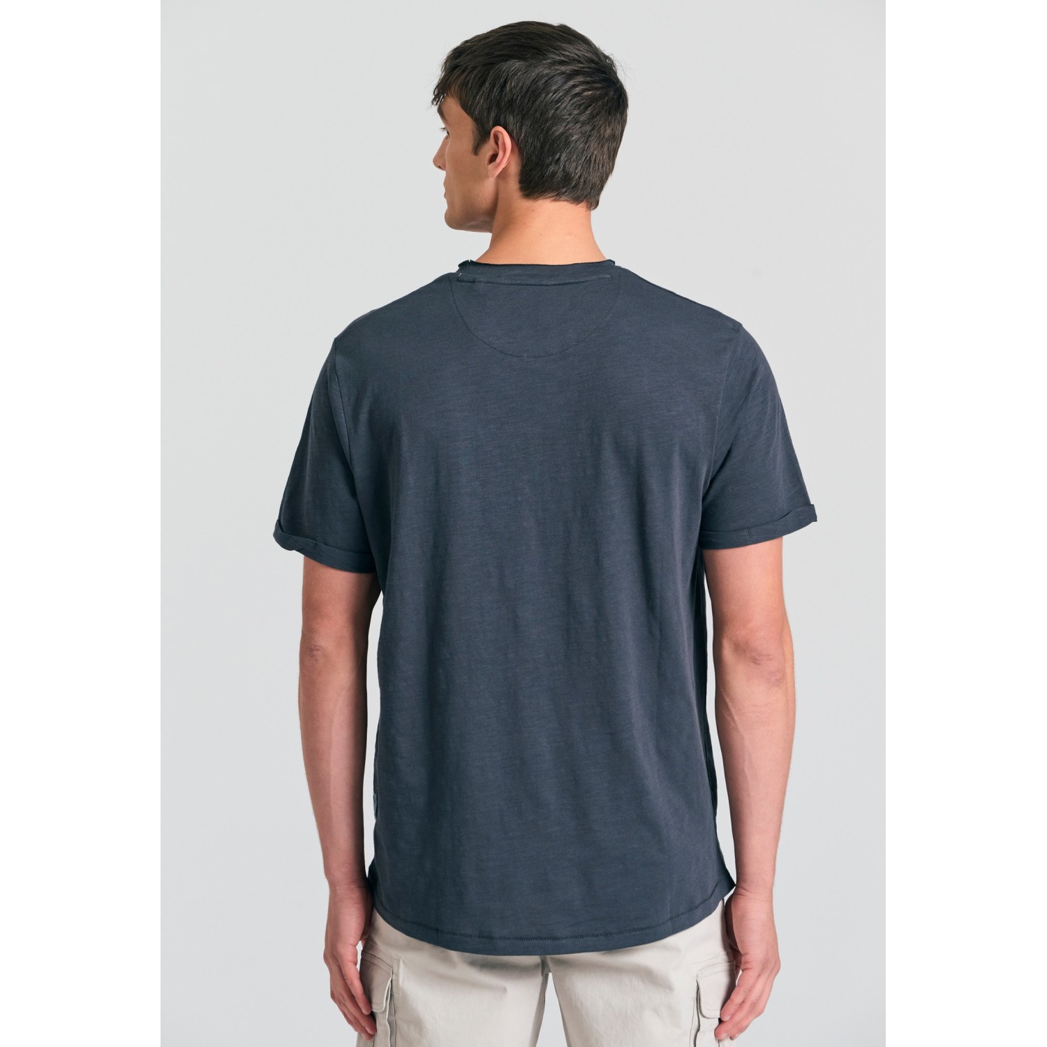 Βαμβακερό t-shirt με τσέπη στο στήθος Garage 55.