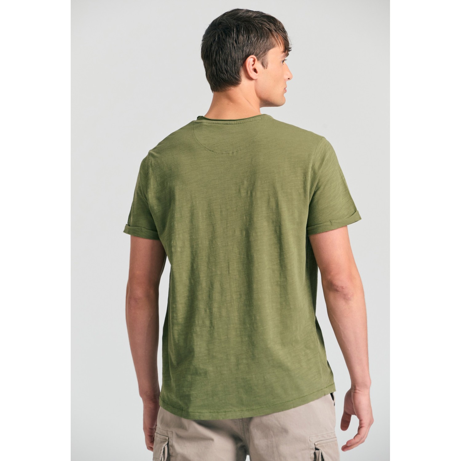 Βαμβακερό t-shirt με τσέπη στο στήθος Garage 55.