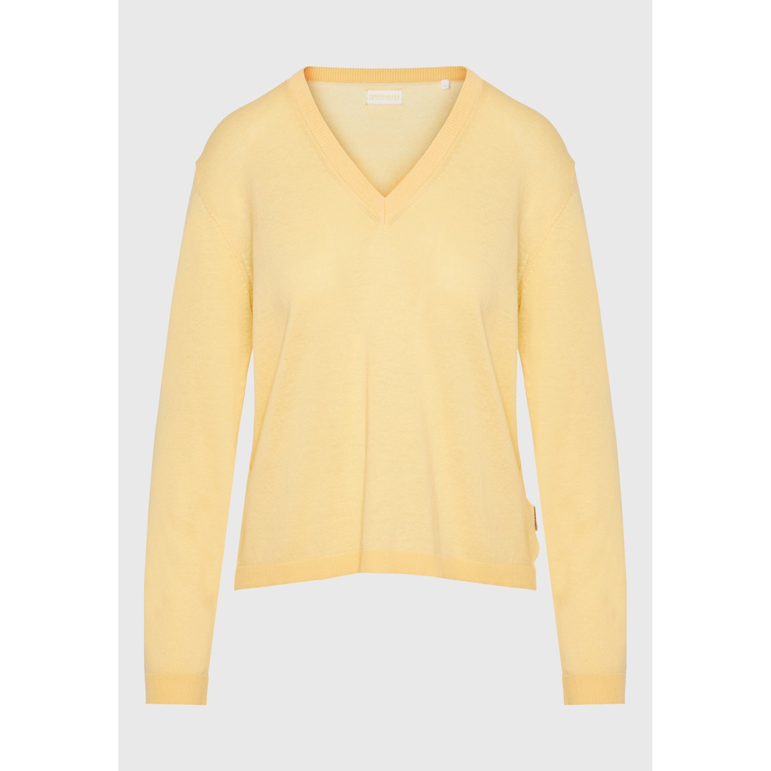 Γυναικεία linen blend lightweight πλεκτή μπλούζα