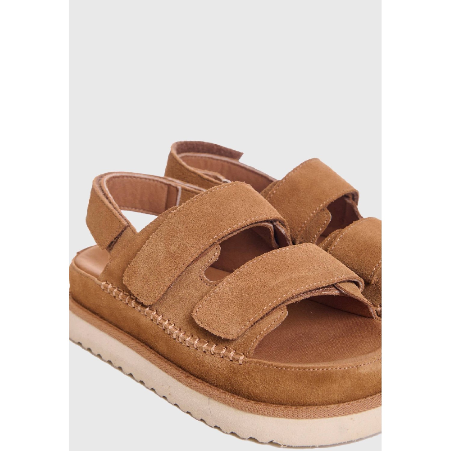 Γυναικεία suede σανδάλια