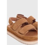 Γυναικεία suede σανδάλια