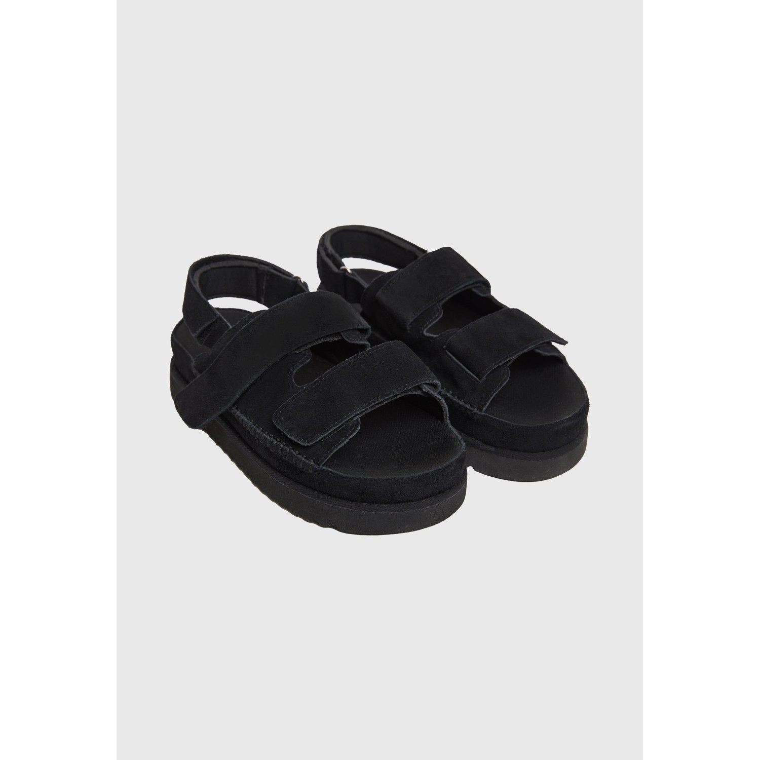 Γυναικεία suede σανδάλια