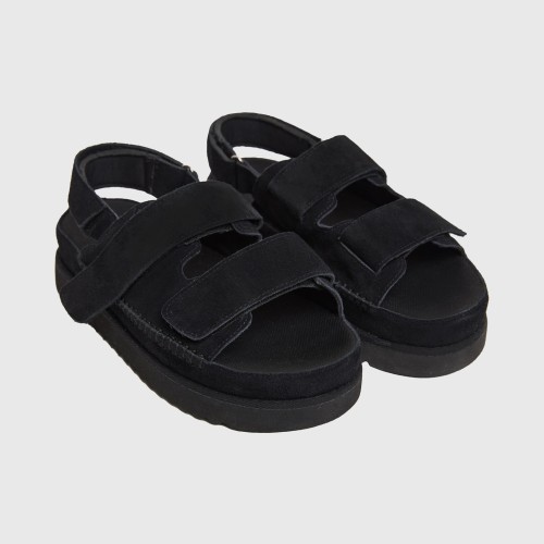 Γυναικεία suede σανδάλια