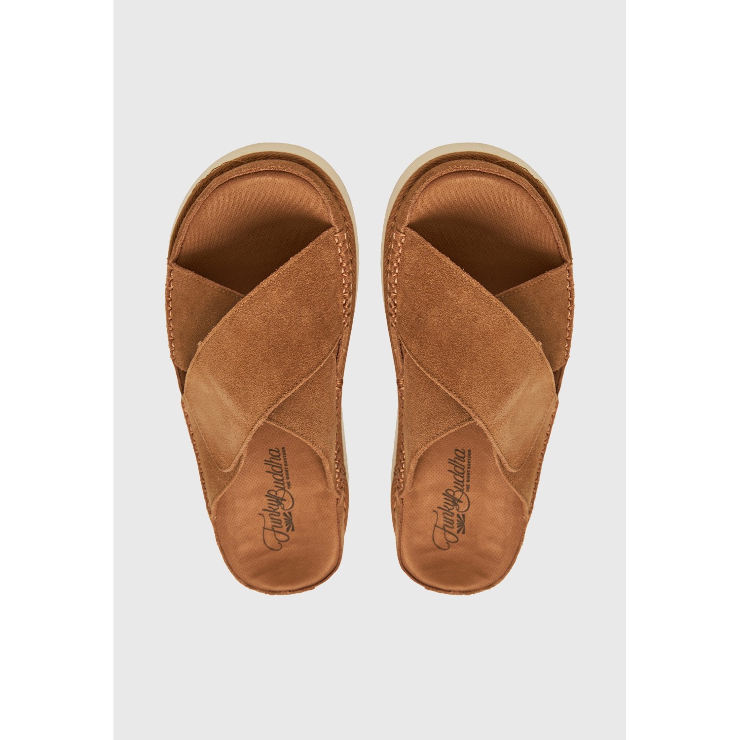 Γυναικεία suede σανδάλια