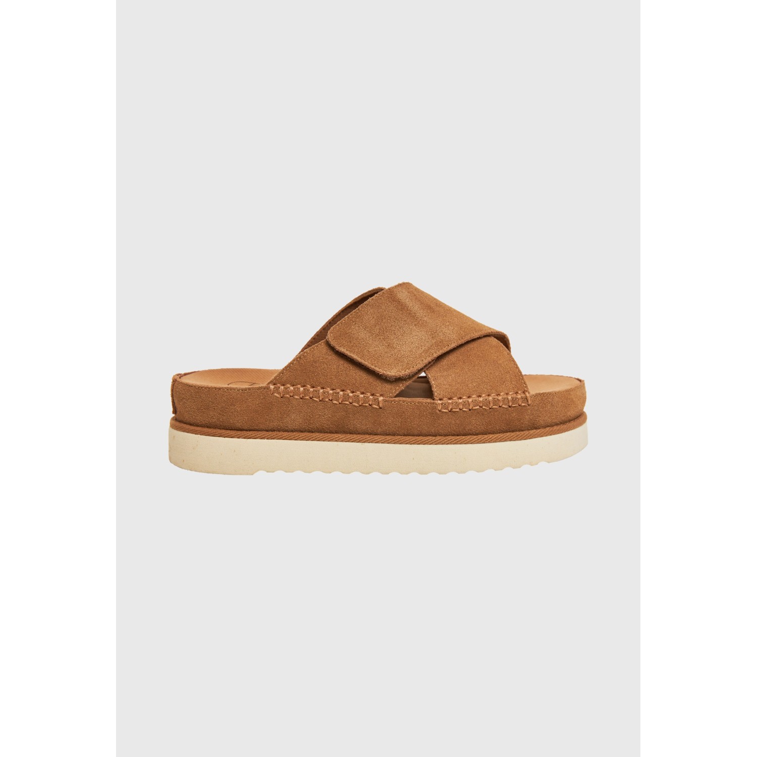 Γυναικεία suede σανδάλια