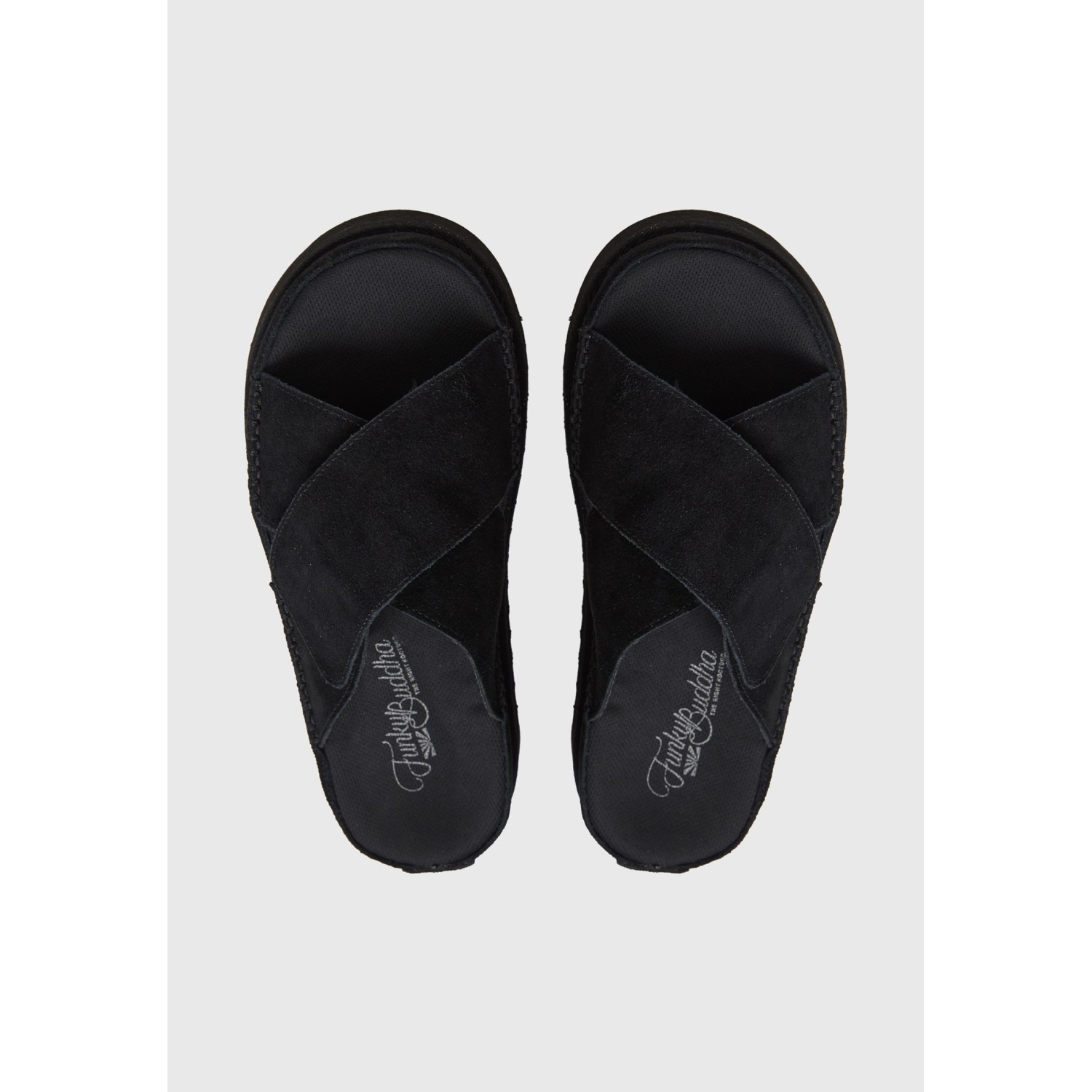Γυναικεία suede σανδάλια