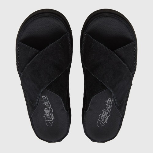 Γυναικεία suede σανδάλια