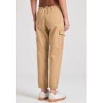 Γυναικείο garment dyed cargo παντελόνι