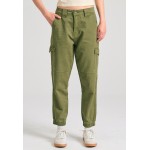 Γυναικείο garment dyed cargo παντελόνι