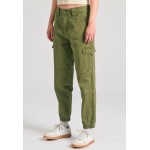 Γυναικείο garment dyed cargo παντελόνι