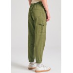 Γυναικείο garment dyed cargo παντελόνι