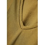 Γυναικείο linen blend μονόχρωμο t-shirt