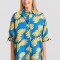 Γυναικείο oversized πουκάμισο με exotic τύπωμα