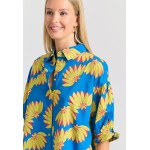 Γυναικείο oversized πουκάμισο με exotic τύπωμα