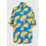 Γυναικείο oversized πουκάμισο με exotic τύπωμα