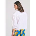 Γυναικείο oversized πουκάμισο με puffer μανίκια
