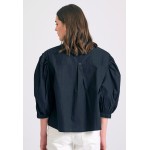 Γυναικείο oversized πουκάμισο με puffer μανίκια