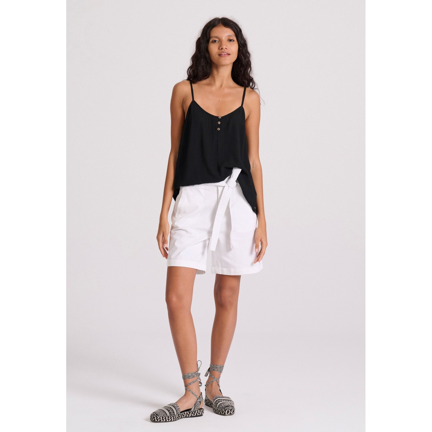 Γυναικείο shell top από βισκόζη