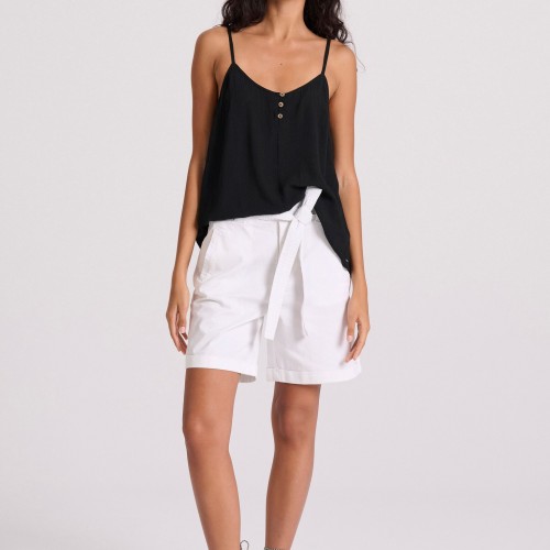 Γυναικείο shell top από βισκόζη