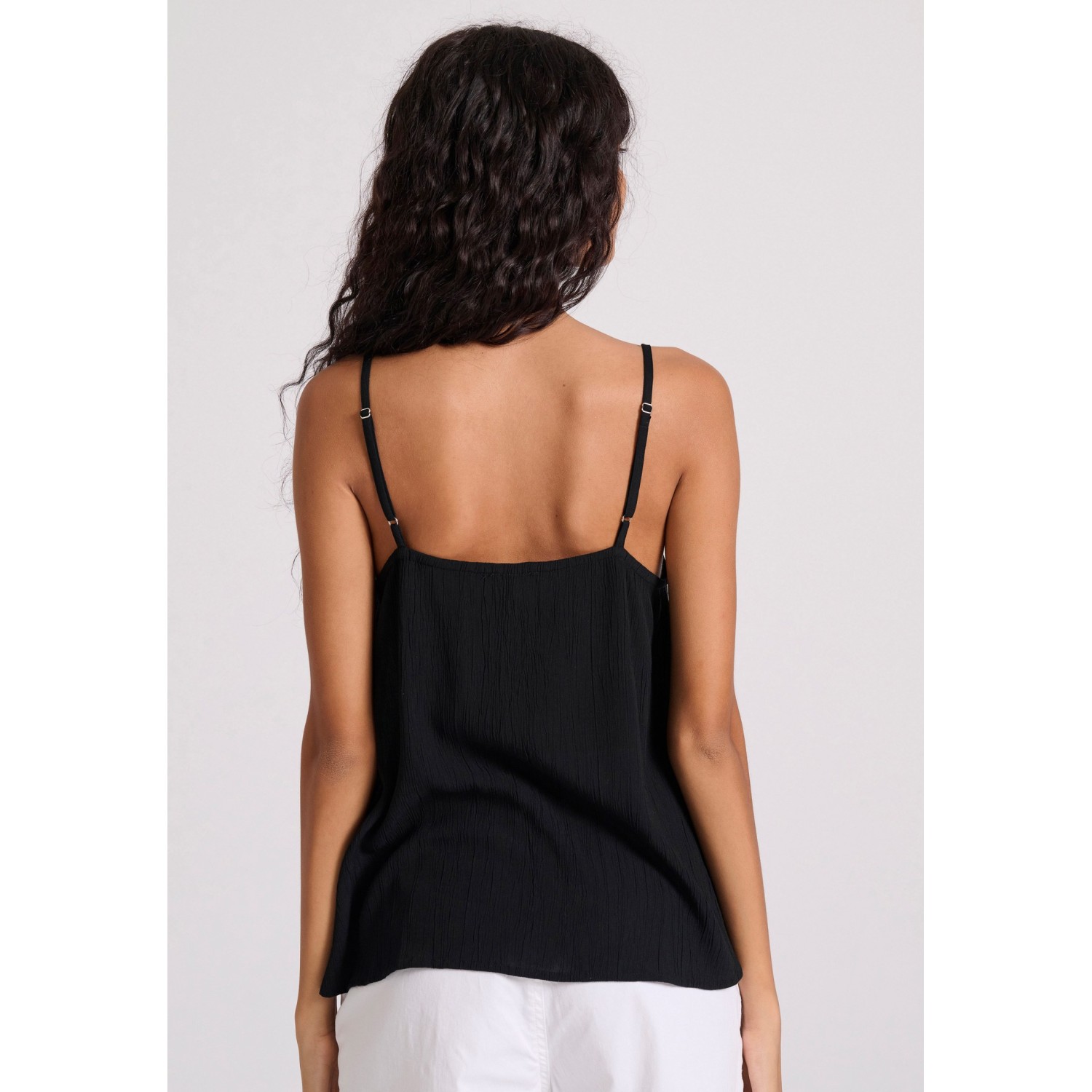 Γυναικείο shell top από βισκόζη
