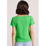Γυναικείο t-shirt με Funky Buddha τύπωμα στην πλάτ