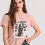Γυναικείο t-shirt με photographic τύπωμα