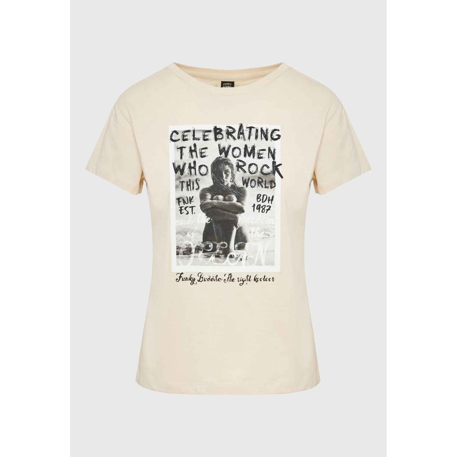Γυναικείο t-shirt με photographic τύπωμα