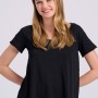 Γυναικείο t-shirt με στρογγυλή λαιμόκοψη - The ess