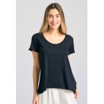 Γυναικείο t-shirt με στρογγυλή λαιμόκοψη - The ess