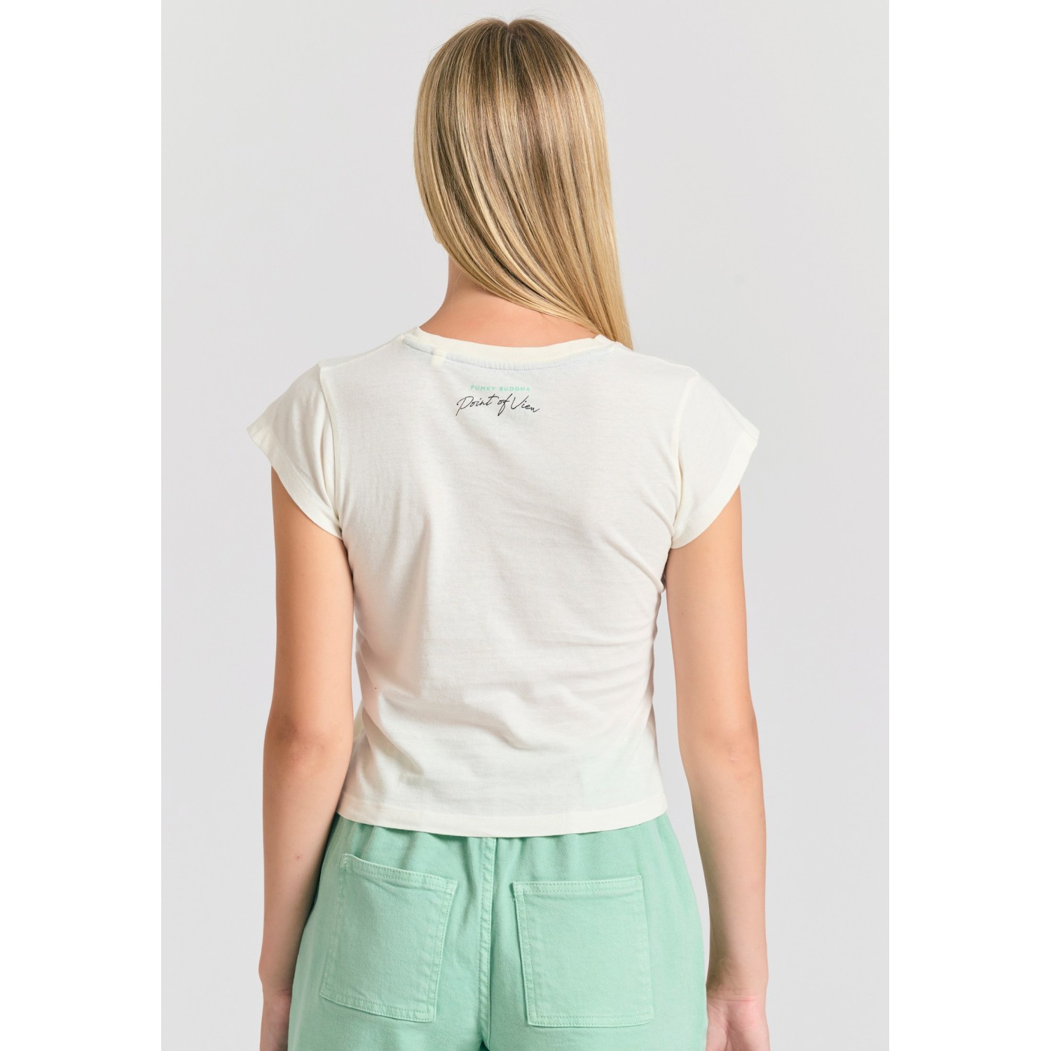 Γυναικείο t-shirt με φωτογραφικό τύπωμα