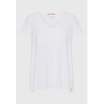 Γυναικείο V-neck μονόχρωμο t-shirt - The essential