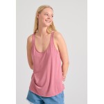 Γυναικείο μονόχρωμο tank top από βισκόζη
