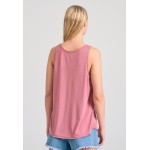 Γυναικείο μονόχρωμο tank top από βισκόζη