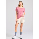 Γυναικείο μονόχρωμο t-shirt από βισκόζη Γυναικείο μονόχρωμο t-shirt από βισκόζη