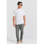 Λινή κοντομάνικη πουκαμίσα relaxed fit Λινή κοντομάνικη πουκαμίσα relaxed fit