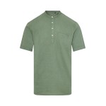 Λινή κοντομάνικη πουκαμίσα relaxed fit