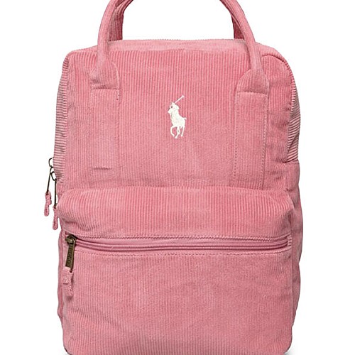 Παιδικό Σακίδιο Πλάτης από Κοτλέ Ύφασμα POLO RALPH LAUREN